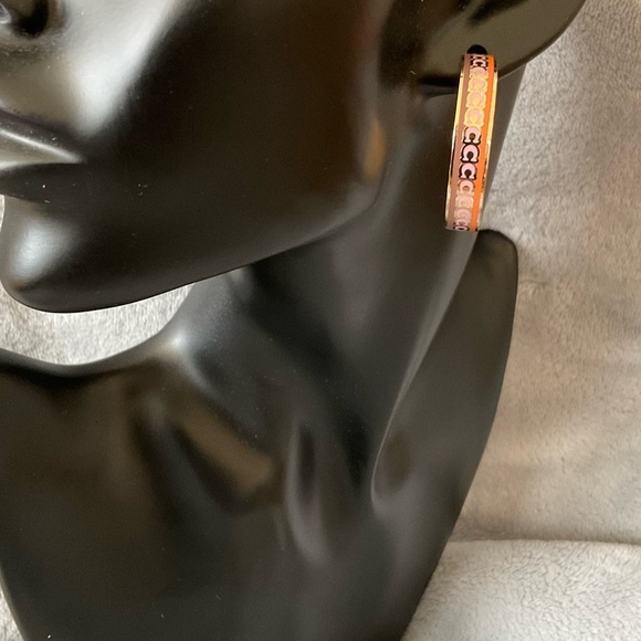 Coach Hoop Earrings - Picture 4 of 9